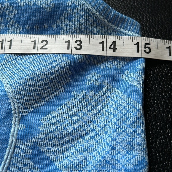 Lululemon Tank Swiftly Tech Racerback Heathered Pipe Dream Blue Sz 6 - Picture 9 of 11